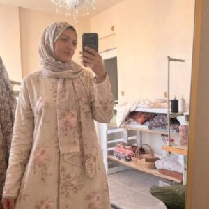 Gülistan Premium Müslin Namaz Elbisesi